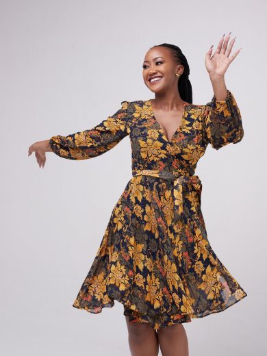 Talai Wrap Dress Olakira Craft
