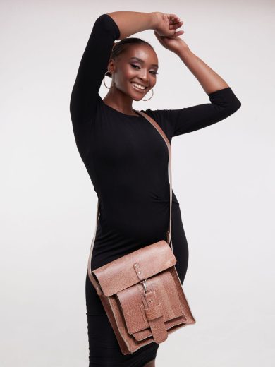 Pure Leather Yobei Handbag Olakira Craft